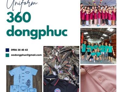 Áo thun đồng phục có cổ 1