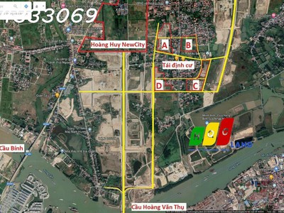 Bán lô đất siêu đẹp ngay trung tâm hành chính mới thành phố hải phòng. dt : 7 x 15   105m2 mặt 1