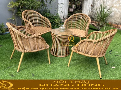 Địa chỉ mua bàn ghế nhựa giả mây chất lượng tại Hồ Chí Minh 11