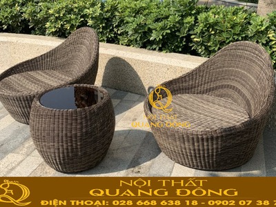 Địa chỉ mua bàn ghế nhựa giả mây chất lượng tại Hồ Chí Minh 6