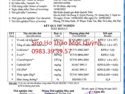 Siro Ho, Cao ho Thảo Mộc Quỳnh 1
