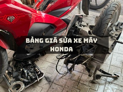 Sửa xe máy Honda uy tín và tiết kiệm tại TpHCM 0