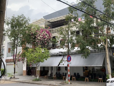 Cho thuê tầng 1 100m2. lô góc 2 mặt tiền đường lương nhữ hộc giao với tố hữu, khuê trung, cẩm lệ, 0