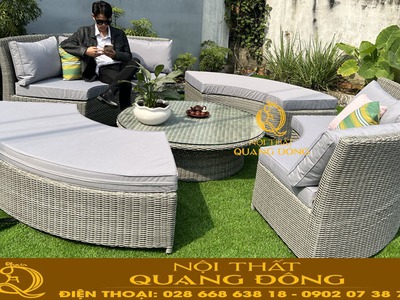 Sofa giả mây đẹp và bền tại Tp.HCM 2