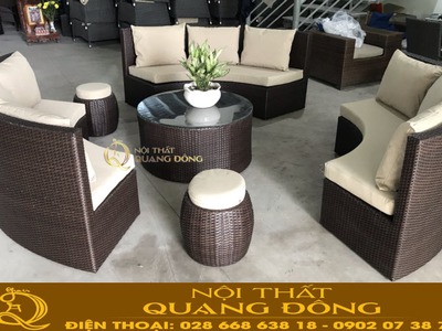 Sofa giả mây đẹp và bền tại Tp.HCM 1