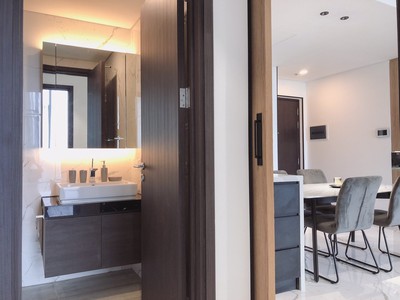 THE METROPOLE- THỦ THIÊM cho thuê căn hộ cao cấp 2PN giá 20tr, với tầm nhìn ngắm toàn bộ sông SG 3
