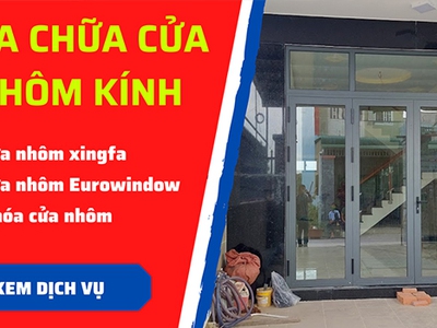 Thợ sửa chữa cửa nhôm Tân Uyên Bình Dương 1