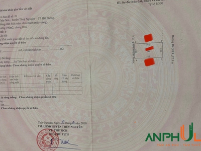 Cần bán đất phân lô 1, Thuỷ Sơn, Thuỷ Nguyên, Hải Phòng 0