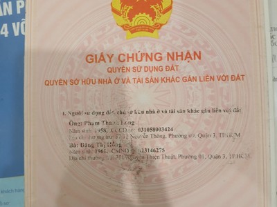 Bán nhà 636 sư van hanh phuong 10 quan 10 tphcm 14