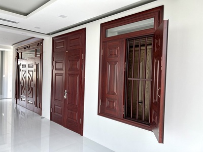 Cửa Thép Vân Gỗ Tại Ninh Hòa Khánh Hòa. 0