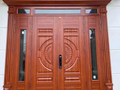 Cửa Thép Vân Gỗ Tại Ninh Hòa Khánh Hòa. 2