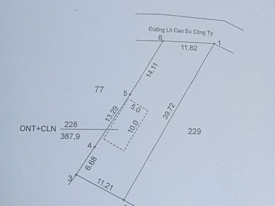 Bán đất đẹp vị trí đắc địa tại ấp long điền, xã long hòa, dầu tiếng, bình dương 2