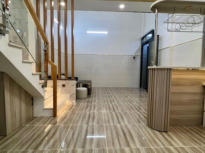 Nhà mới đẹp trung tâm quận 6, cạnh mặt tiền, ngay võ văn kiệt - hậu giang - bình tiên, gần 50m2 - 2 3