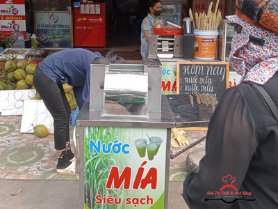 Máy ép nước mía siêu sạch Bắc Việt 2