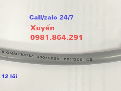 Dây cáp điện đồng mềm 12x0.5mm2 giá tốt, hãng Altek Kabel 1