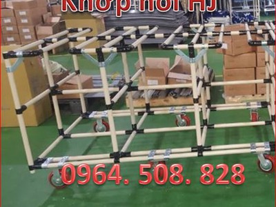 Chân tăng chỉnh phami, Pas u gấp gọn, kẹp ngói inox, khớp nối hj các loại. 6