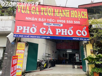 Sang nhượng mặt bằng kinh doanh tại thạch bàn - long biên 0