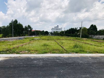 Bán đất thổ cư sổ hồng riêng giá tốt trung tâm lương hoà- bến lức 2