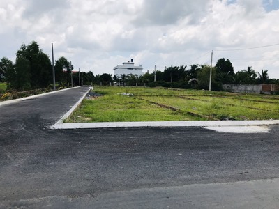 Bán đất thổ cư sổ hồng riêng giá tốt trung tâm lương hoà- bến lức 3