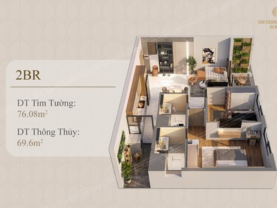 Căn hộ The Panoma - Sun Cosmo Residence ven sông Hàn Đà Nẵng 0