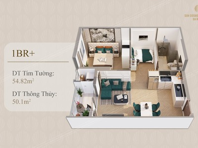 Căn hộ The Panoma - Sun Cosmo Residence ven sông Hàn Đà Nẵng 5