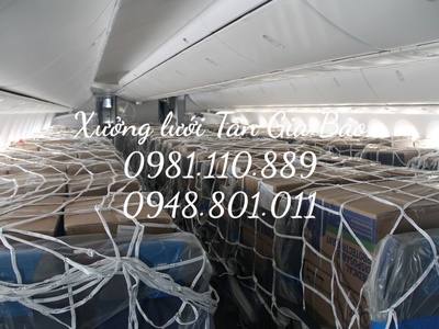 Lưới bao hàng hóa sân bay, lưới bảo vệ an toàn hàng hóa khi di chuyển ở sân bay 1