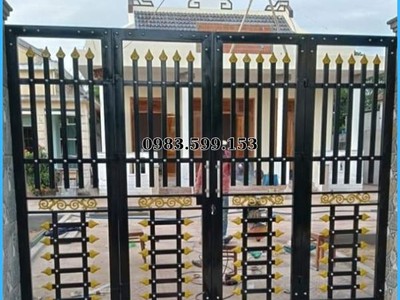 Cửa cổng sắt đẹp - khám phá sự sang trọng và độc đáo 0