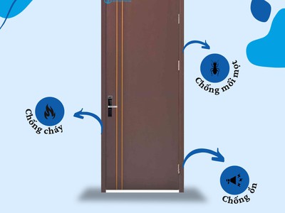Cửa gỗ MDF phủ vân gỗ tự nhiên chạy nhỉ nhôm vàng 0
