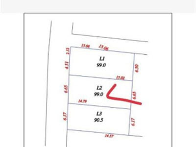 Chính chủ cần bán mảnh đất 99m2 mặt tiền 6.65m bằng hậu tại lập trí ,minh trí ,sóc sơn 3