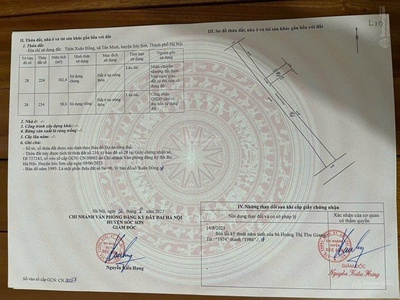 Loanh quanh 4-500tr có ngay 50m2 đường ô tô tránh tại tân minh - sóc sơn 4