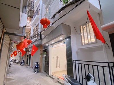 Mặt ngõ thông, nhà đẹp thụy khuê 30m 4t, 30m ra phố, ngõ 3m, 5.45 tỷ 4