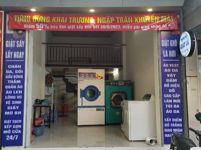 Chuyển nhượng cửa hàng giặt là địa chỉ: 112/24, đường kim đồng, phường giáp bát, quận hoàng mai, hà 0