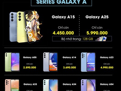 Galaxy A series giá tốt 0