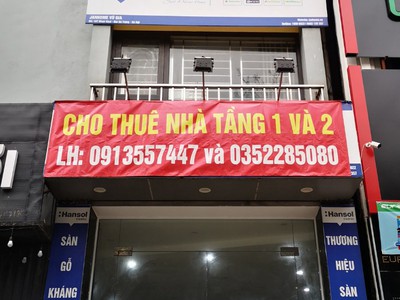 Cho thuê nhà số 215 phố minh khai, hai bà trưng, hà nội nhà chính chủ luôn 4