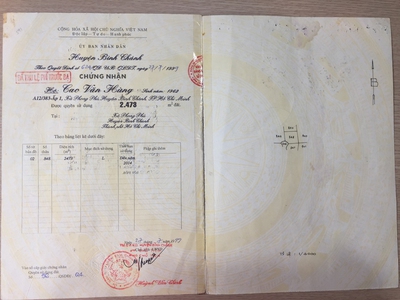 Bán lô đất sổ riêng giá rẻ trung tâm mặt tiền xã phong phú, bình chánh 4