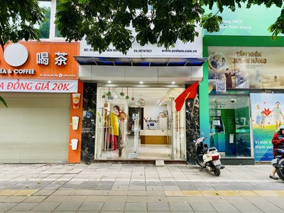 Chính chủ cho thuê mặt bằng tầng 1, mặt đường lớn nguyễn văn huyên, phường quan hoa, quận cầu giấy, 0