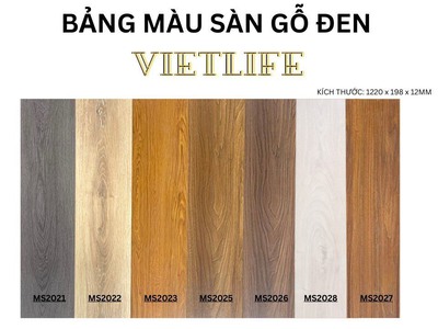 Sàn gỗ cốt đen siêu cứng - siêu chịu nước 0