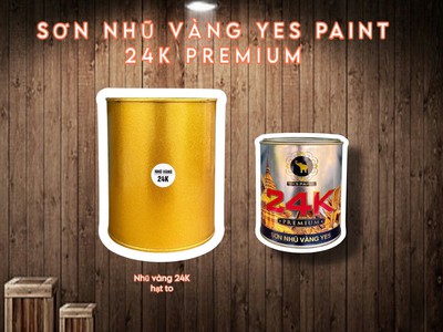 Nhũ Vàng 24k Yes Premium 1