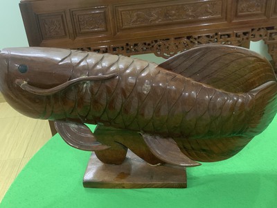 Bán cặp cá rồng ,dài 70cm,gỗ nhóm 1,nặng 7kg/con giá:6 triệu 6