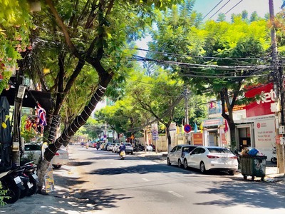 Sập hầm góc 2 mặt tiền 4 tầng phan châu trinh dt 80m2  ngang 6m vị trí siêu kinh doanh thuê 3