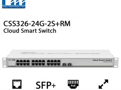 Thiết bị chuyển mạch Switch MikroTik CSS326-24G-2S RM giá rẻ 0