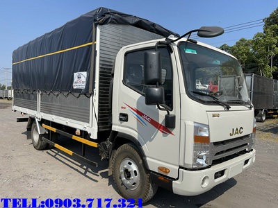 Xe tải Jac N350S tải 3t49 thùng dài 4m3 động cơ Cummins Mỹ 5