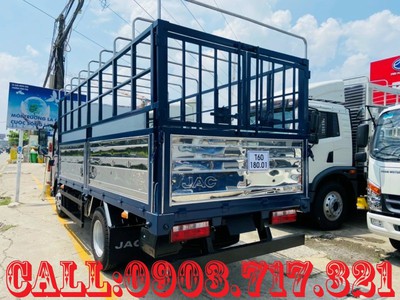 Xe tải Jac N350S tải 3t49 thùng dài 4m3 động cơ Cummins Mỹ 4