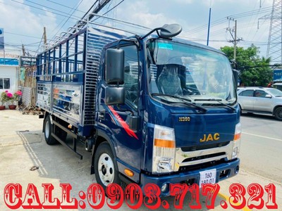 Bán xe tải Jac N350S tải 3t49 thùng dài 4m3 động cơ Cummins 0