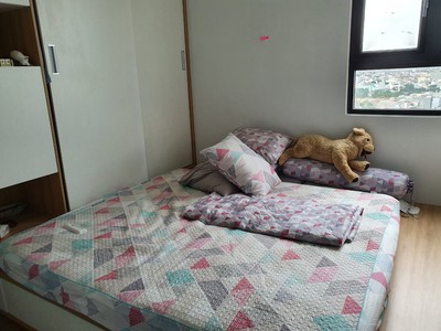 Chính Chủ Cho Thuê căn hộ FULL Nội Thất Him Lam Phú An  69m2, 2PN,2WC  Giá 10.5 Triệu/Tháng, Lầu Cao 2