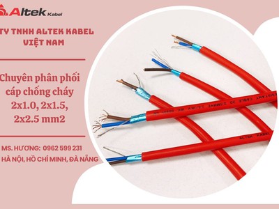 Cáp chống cháy / Cáp báo cháy / Cáp chống nhiễu / Cáp tín hiệu 1