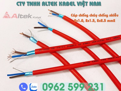 Cáp chống cháy / Cáp báo cháy / Cáp chống nhiễu / Cáp tín hiệu 3