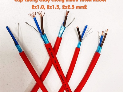 Cáp chống cháy / Cáp báo cháy / Cáp chống nhiễu / Cáp tín hiệu 4