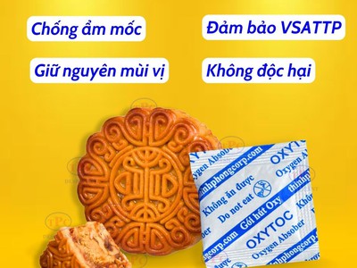 Gói hút Oxy 30cc dùng cho bánh Trung thu 1