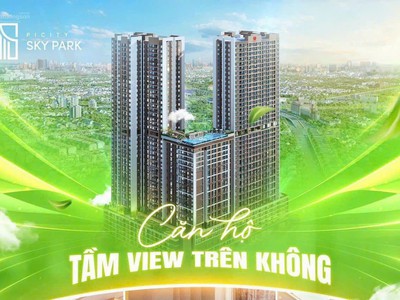 Siêu phẩm  căn hộ picity sky park phạm văn đồng 2pn1wc 60m2 giá chỉ từ 1,9 tỷ gần gigamall, nh hỗ 2